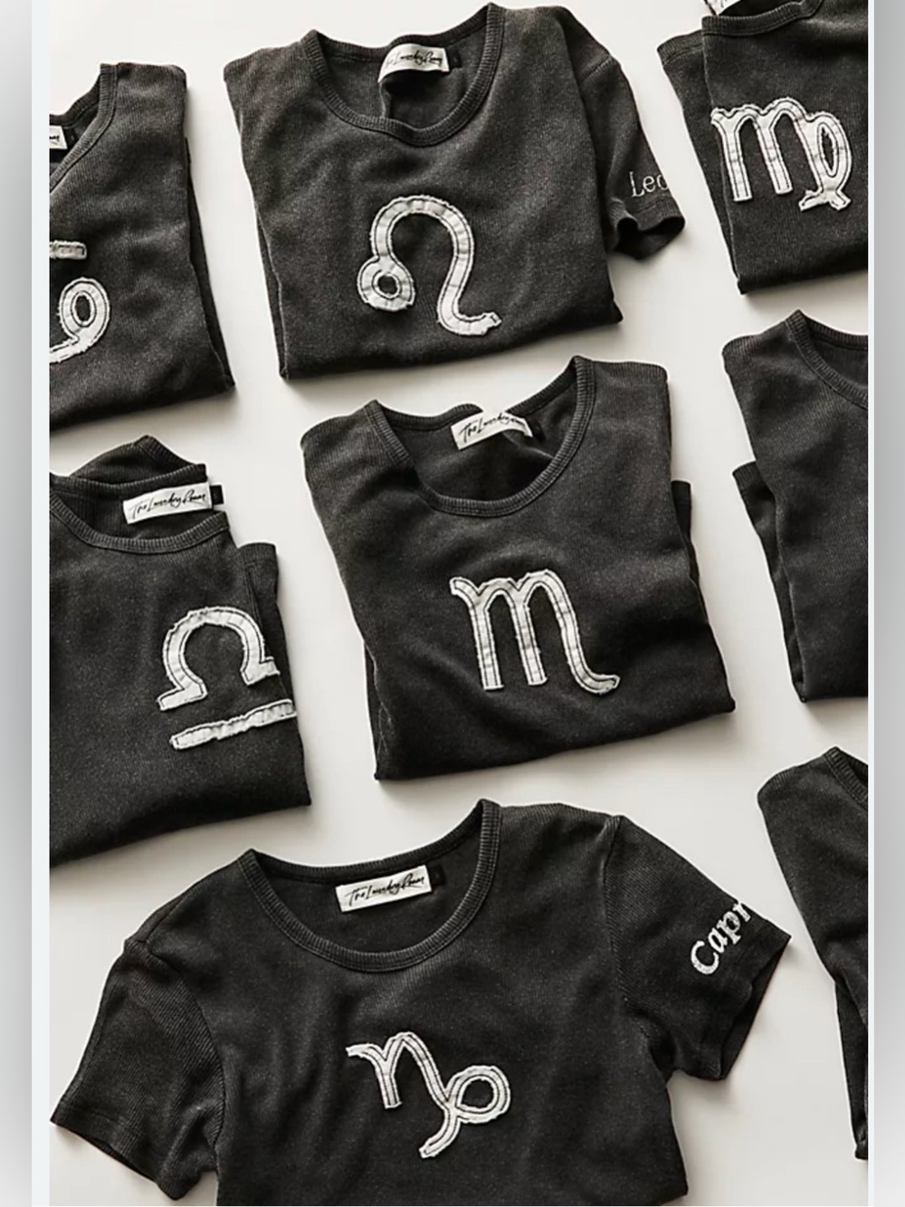 Free People X The Laundry Room Horoscope Cut + Paste Tee- Aries